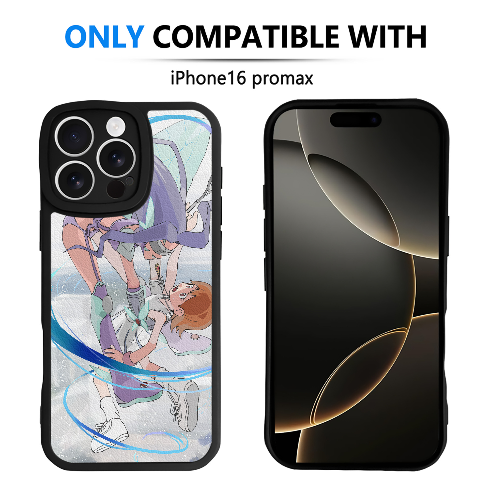 （画像用） Digimon デジタルモンスター/デジモン 【iPhone 16シリーズ対応】シリコンスマホケース（レザー調） 材質：シリコン